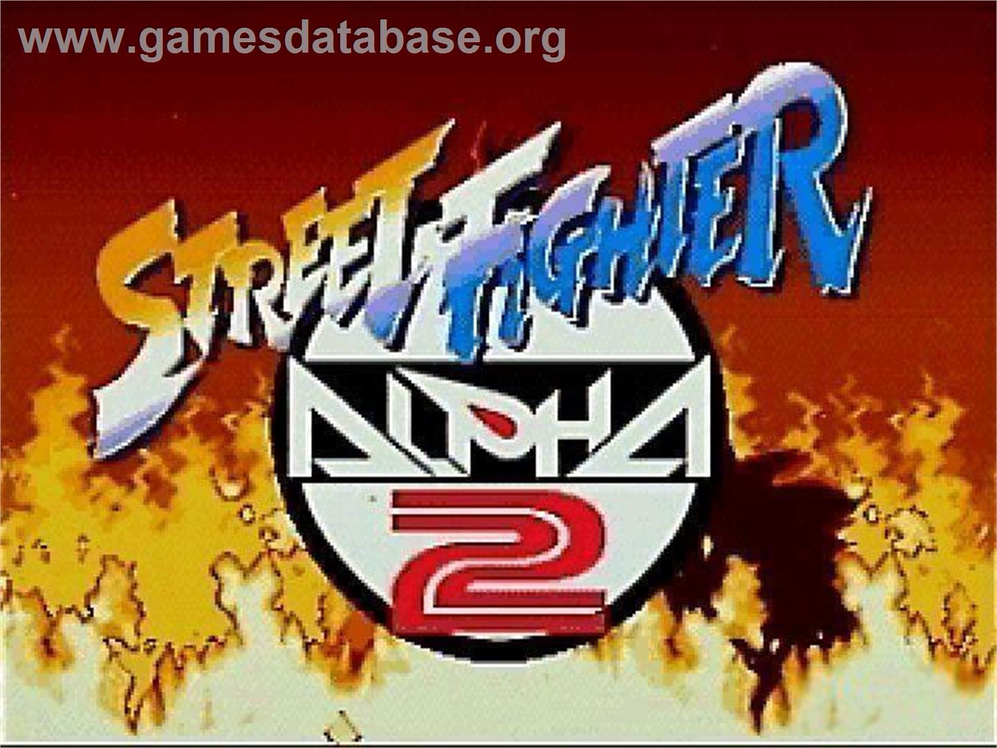 Street Fighter Alpha 2 - Microsoft Windows - Artwork - Title Screen