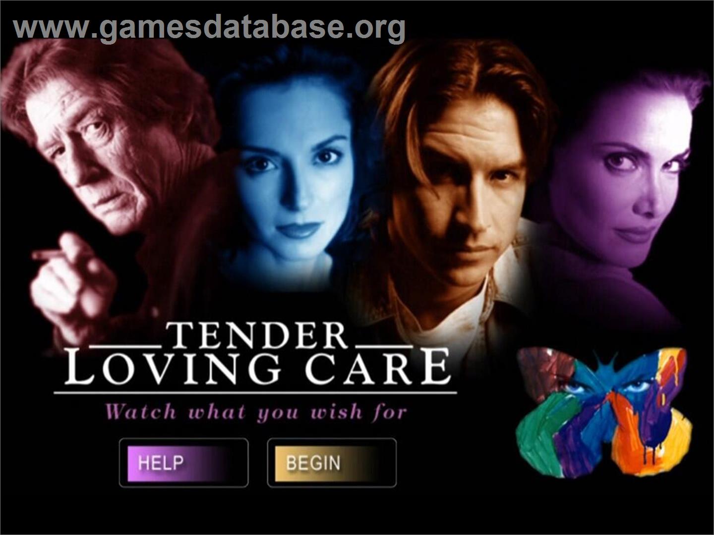 Tender Loving Care - Microsoft Windows - Artwork - Title Screen