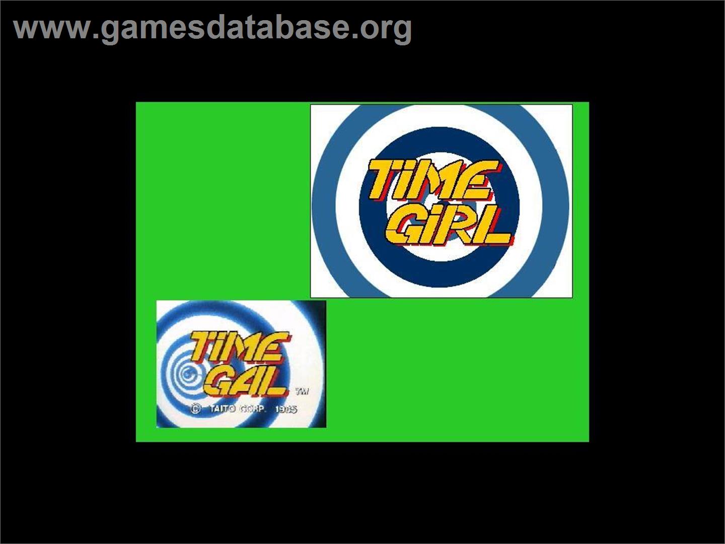 Time Gal - Microsoft Windows - Artwork - Title Screen