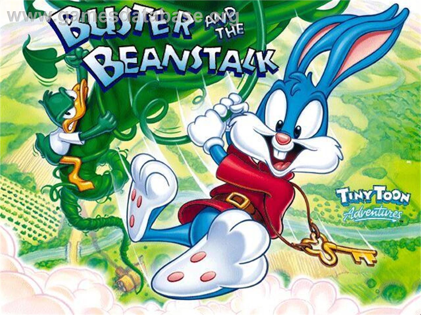 Tiny Toon Adventures - The Great Beanstalk - Microsoft Windows - Artwork - Title Screen