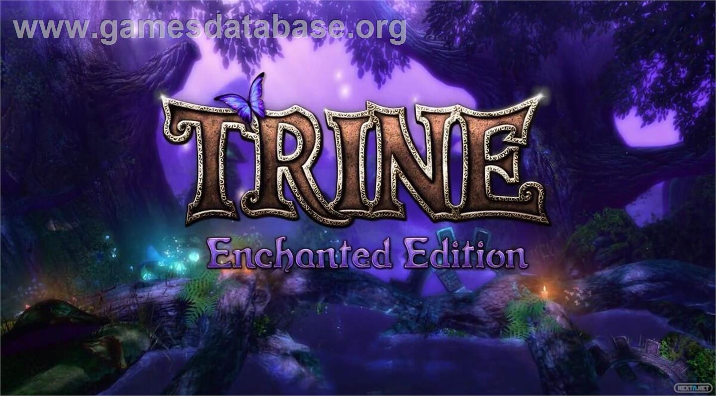 Trine - Enchanted Edition - Microsoft Windows - Artwork - Title Screen