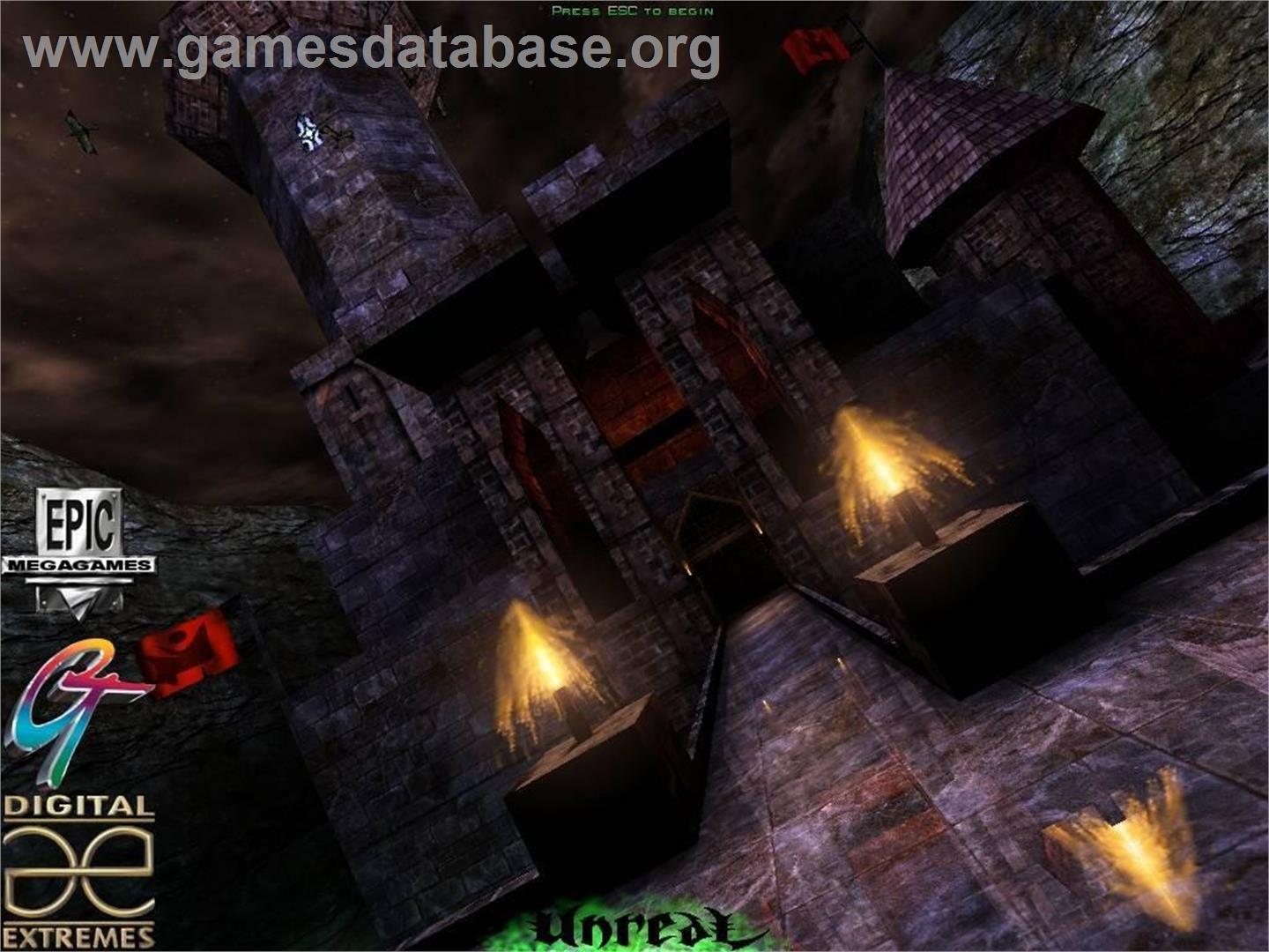 Unreal - Microsoft Windows - Artwork - Title Screen