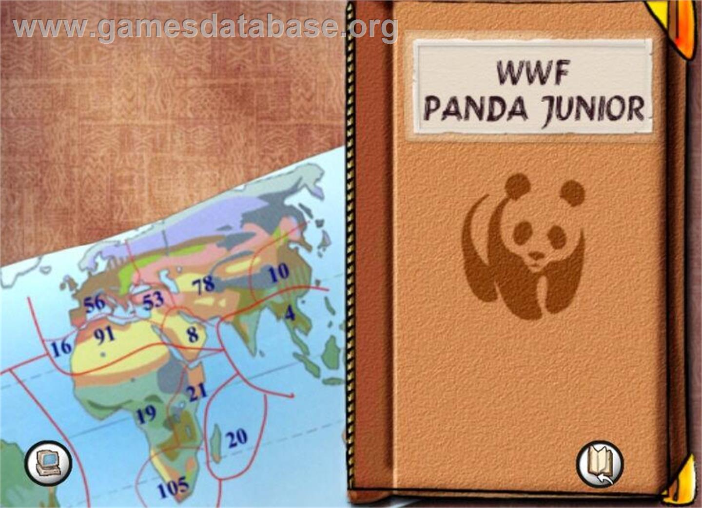 WWF Panda Junior - Microsoft Windows - Artwork - Title Screen