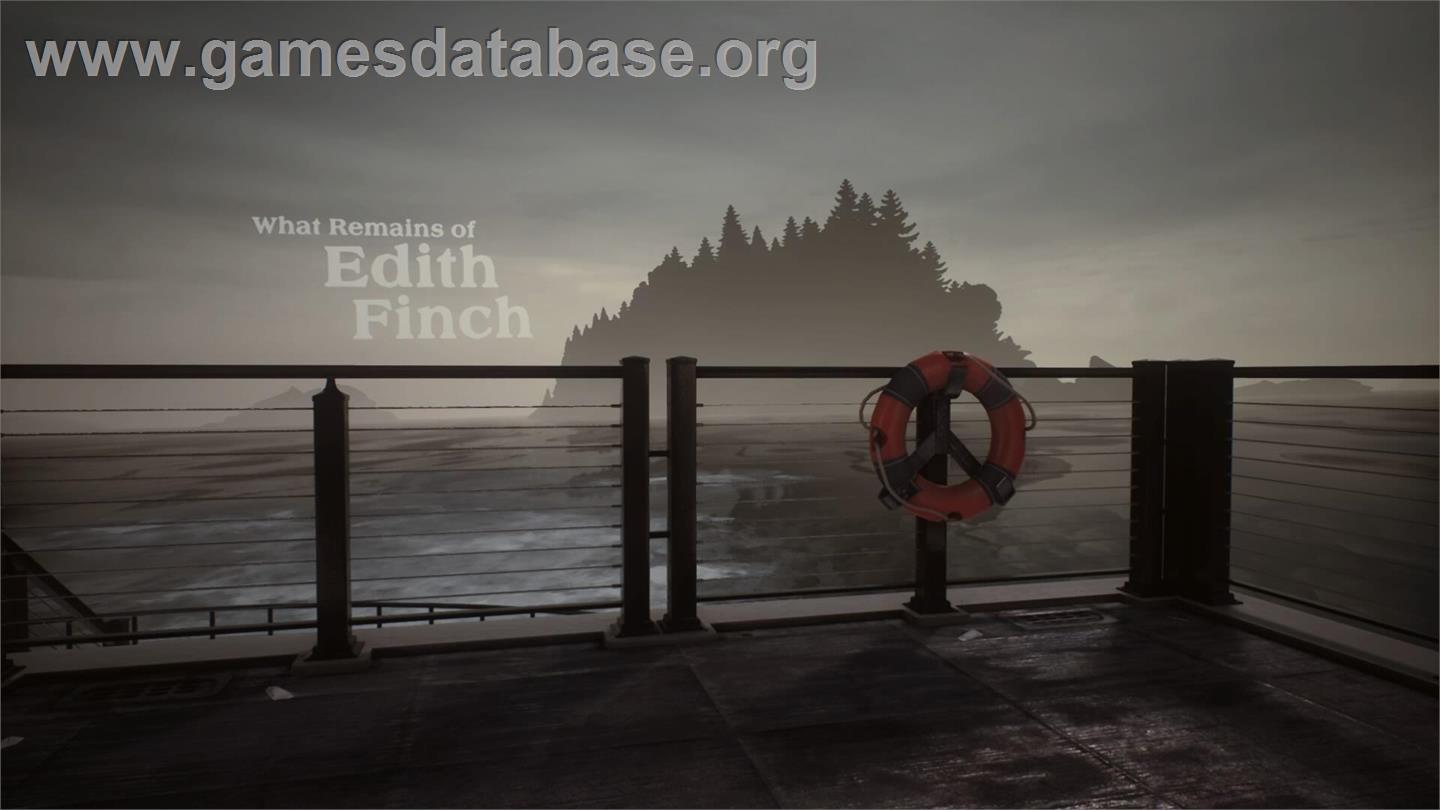 What Remains of Edith Finch - Microsoft Windows - Artwork - Title Screen