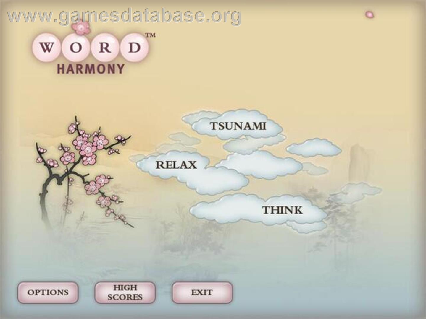 Word Harmony - Microsoft Windows - Artwork - Title Screen