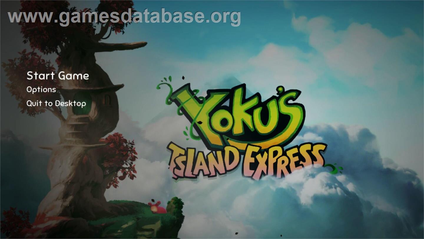 Yoku's Island Express - Microsoft Windows - Artwork - Title Screen