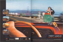 Advert for TD Overdrive - The Brotherhood of Speed on the Sony Playstation 2.