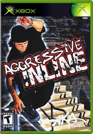 Box cover for Aggressive Inline on the Microsoft Xbox.