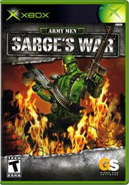 Box cover for Army Men: Sarge's War on the Microsoft Xbox.