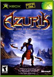 Box cover for Azurik: Rise of Perathia on the Microsoft Xbox.