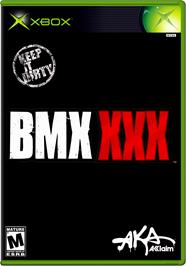 Box cover for BMX XXX on the Microsoft Xbox.