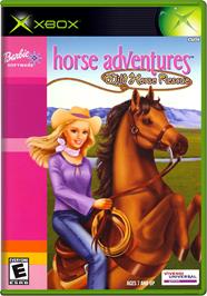 Box cover for Barbie Horse Adventures - Wild Horse Rescue on the Microsoft Xbox.