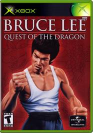 Box cover for Bruce Lee - Quest Of The Dragon on the Microsoft Xbox.