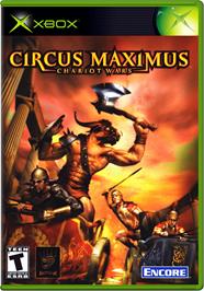 Box cover for Circus Maximus: Chariot Wars on the Microsoft Xbox.