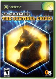 Box cover for Classified: The Sentinel Crisis on the Microsoft Xbox.