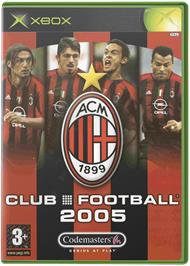 Box cover for Club Football 2005 on the Microsoft Xbox.