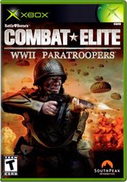 Box cover for Combat Elite - WWII Paratroopers on the Microsoft Xbox.