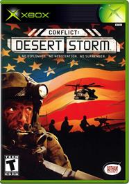 Box cover for Conflict - Desert Storm on the Microsoft Xbox.