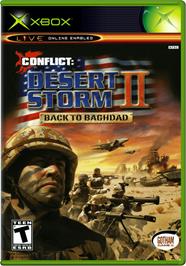 Box cover for Conflict - Desert Storm 2 on the Microsoft Xbox.