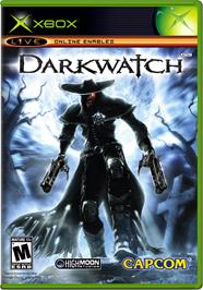 Box cover for Darkwatch on the Microsoft Xbox.