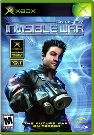 Box cover for Deus Ex: Invisible War on the Microsoft Xbox.