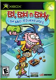 Box cover for Ed, Edd n Eddy - The Mis-Edventures on the Microsoft Xbox.