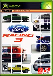 Box cover for Ford Racing 3 on the Microsoft Xbox.