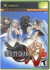 Box cover for Guilty Gear Isuka on the Microsoft Xbox.
