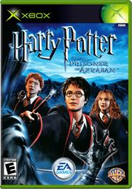 Box cover for Harry Potter and the Prisoner of Azkaban on the Microsoft Xbox.