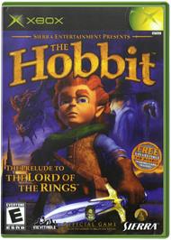 Box cover for Hobbit, The on the Microsoft Xbox.