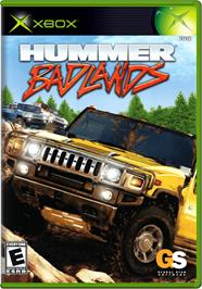 Box cover for Hummer Badlands on the Microsoft Xbox.