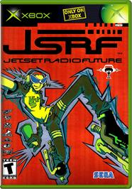 Box cover for JSRF - Jet Set Radio Future on the Microsoft Xbox.