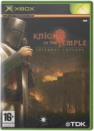 Box cover for Knights of the Temple: Infernal Crusade on the Microsoft Xbox.