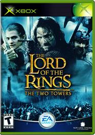 Box cover for Lord Of The Rings, The - The Two Towers on the Microsoft Xbox.