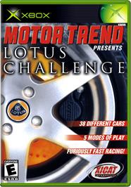 Box cover for Lotus Challenge on the Microsoft Xbox.