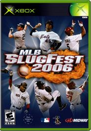 Box cover for MLB Slugfest 2006 on the Microsoft Xbox.