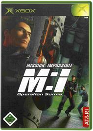 Box cover for Mission Impossible: Operation Surma on the Microsoft Xbox.