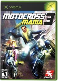 Box cover for Motocross Mania 3 on the Microsoft Xbox.