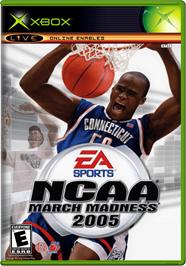 Box cover for NCAA March Madness 2005 on the Microsoft Xbox.