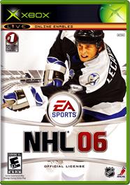 Box cover for Nhl 06 on the Microsoft Xbox.