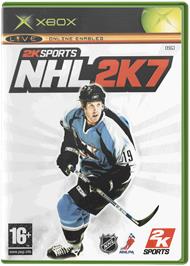 Box cover for Nhl 2k7 on the Microsoft Xbox.
