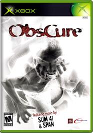 Box cover for Obscure on the Microsoft Xbox.