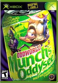 Box cover for Oddworld - Munch's Oddysee on the Microsoft Xbox.