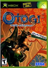 Box cover for Otogi: Myth of Demons on the Microsoft Xbox.