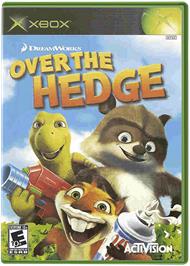 Box cover for Over the Hedge on the Microsoft Xbox.