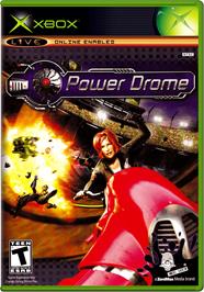 Box cover for Power Drome on the Microsoft Xbox.