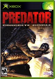Box cover for Predator: Concrete Jungle on the Microsoft Xbox.