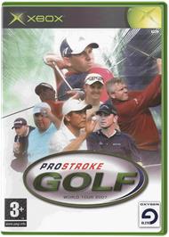 Box cover for Prostroke Golf - World Tour 2007 on the Microsoft Xbox.