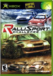 Box cover for Rallisport Challenge on the Microsoft Xbox.