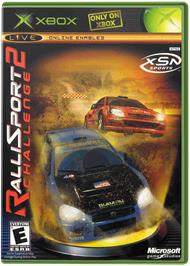 Box cover for Rallisport Challenge 2 on the Microsoft Xbox.